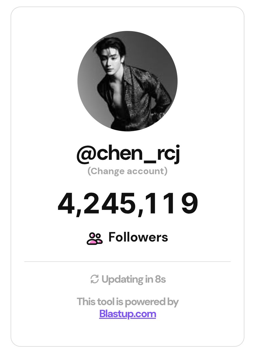 zaynauthentic's tweet photo. (Instagram Follower Growth)
Ig:chen_rcj

Time gap: 24 hours
Variation: Increase by more than 3.6k followers

#จุงอาเชน #JoongArchen #จุงดัง #JoongDunk https://t.co/ofqLcmxOQk