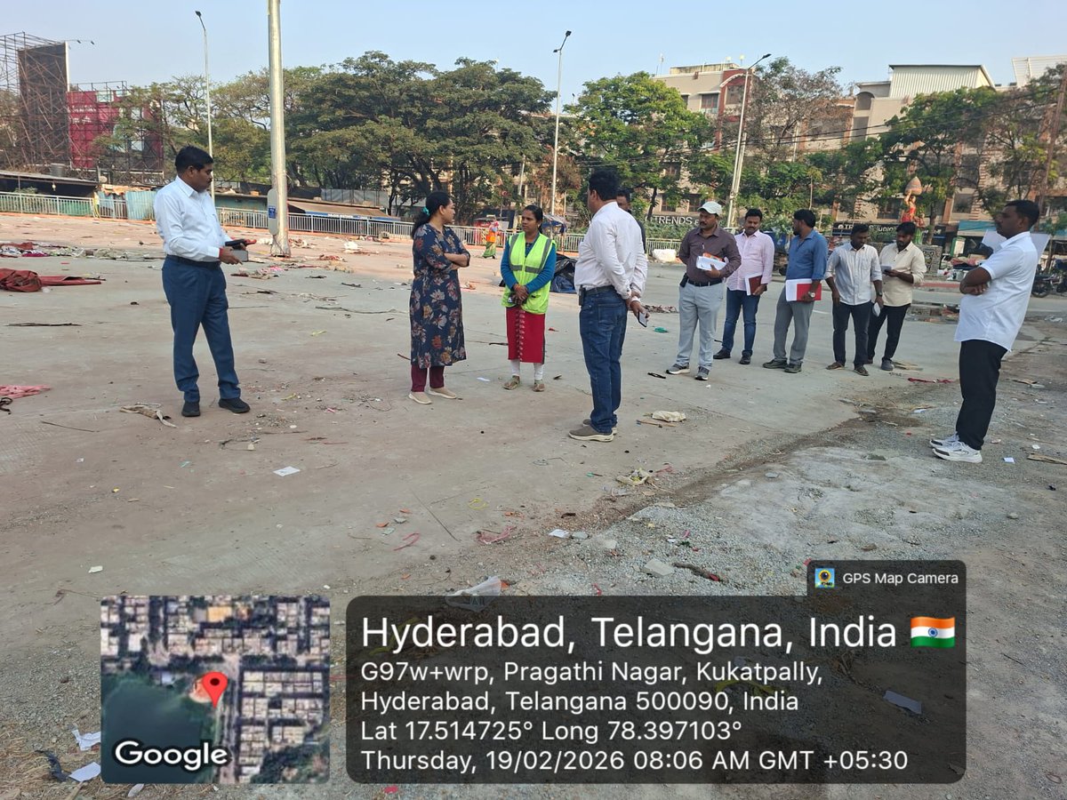 Commissioner, Cyberabad Municipal Corporation tweet media
