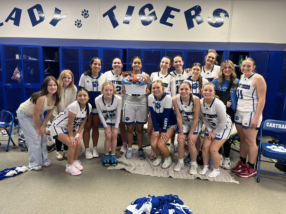 Carthage Lady Tigers BB tweet media
