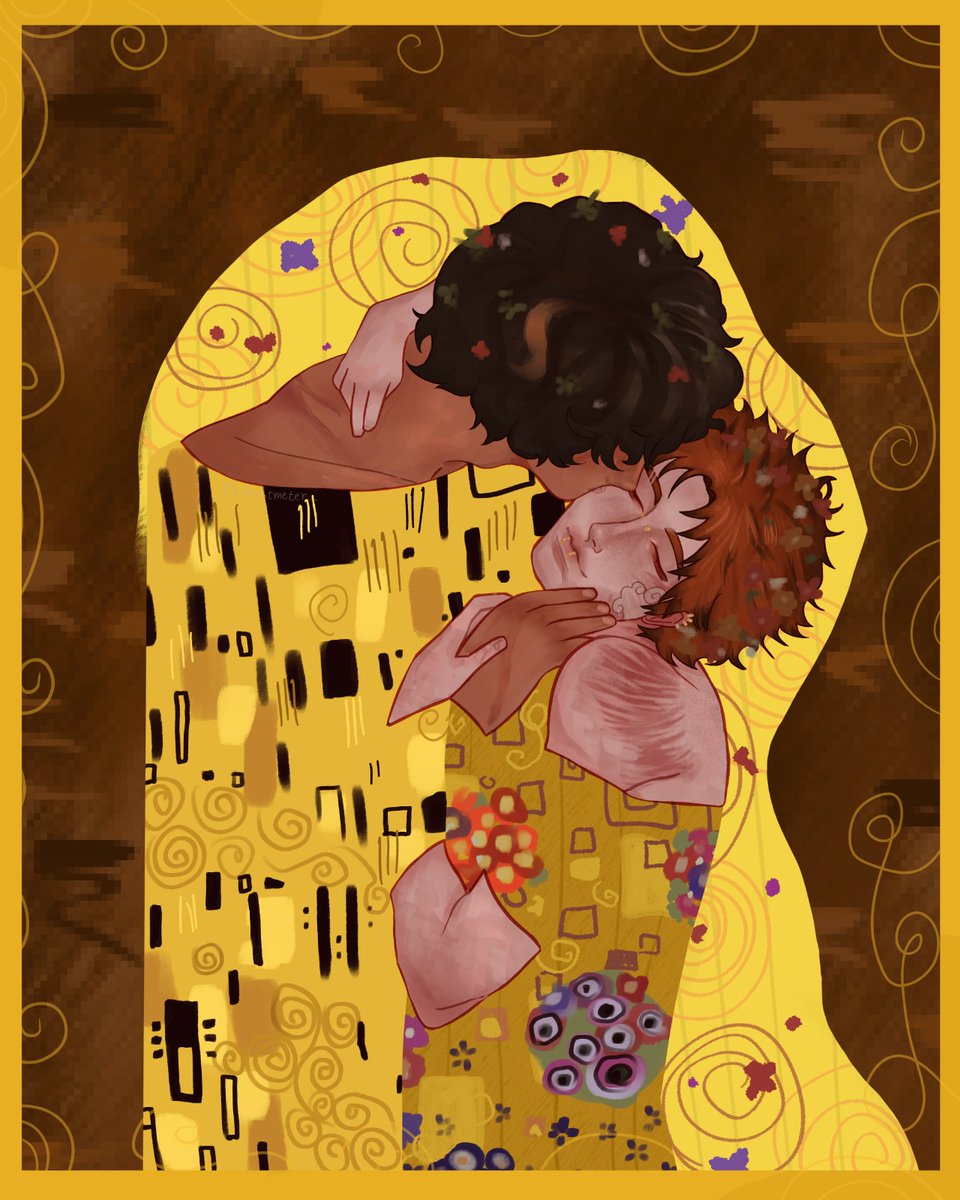 luispedicurex's tweet image. the kiss, soq é frambo