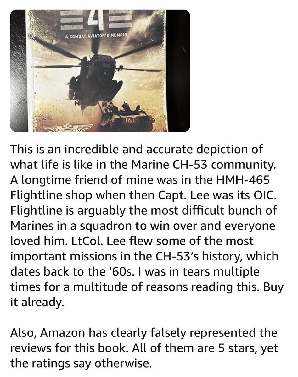 isaacglee's tweet photo. Thank you to all who have taken the time to leave reviews of Hangar 4 on Amazon and Goodreads. They all help this story reach more people!
Special thanks to this Teufel Hunden! 🍺
#usmc #ch53e #veteran #gwot #leadership #oif #oef #marinecorps https://t.co/OmCGFrjBRD