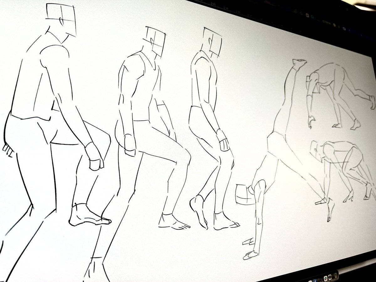 ダイナミックな構図よりも、力を抜いた自然な仕草の方が難しい…