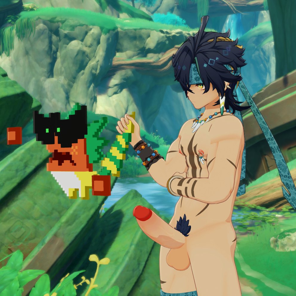 Primal #Kinich 🦖🍆

#GenshinImpact #mods #nsfw