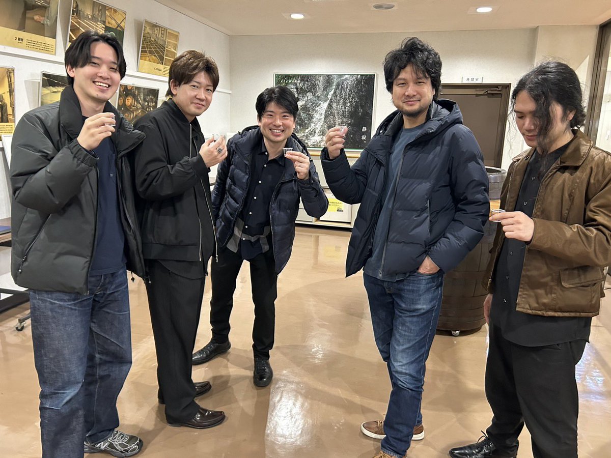 三和酒類さまのご厚意で命名が実現した「西の星クインテット」☺️午前