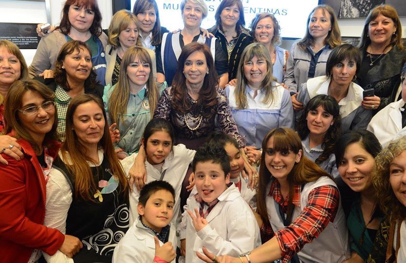 Nació acá. Argentina y peronista, gracias a Dios. Feliz cumpleaños te amamos