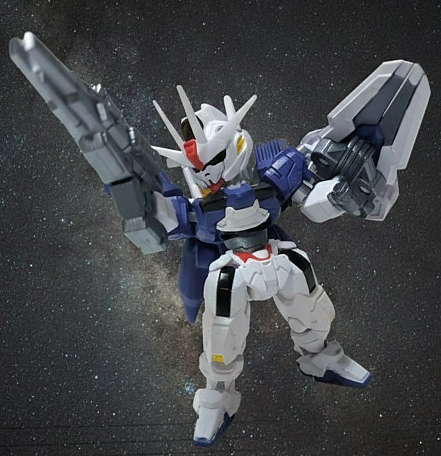 paddycentral1's tweet photo. コンバージのエアリアル改修型を可動化！
使用したパーツはダイソーのビーズタイのみ
アンサンブルも良いものだけど、頭身がコンバージのほうが好きなんだよなあ〜 https://t.co/KWyP8sw4lC