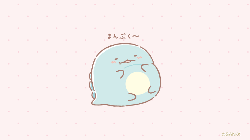sumikko_335's tweet photo. まんぷく～
#たぬきのまんまるレストラン https://t.co/5U4sRosMgF