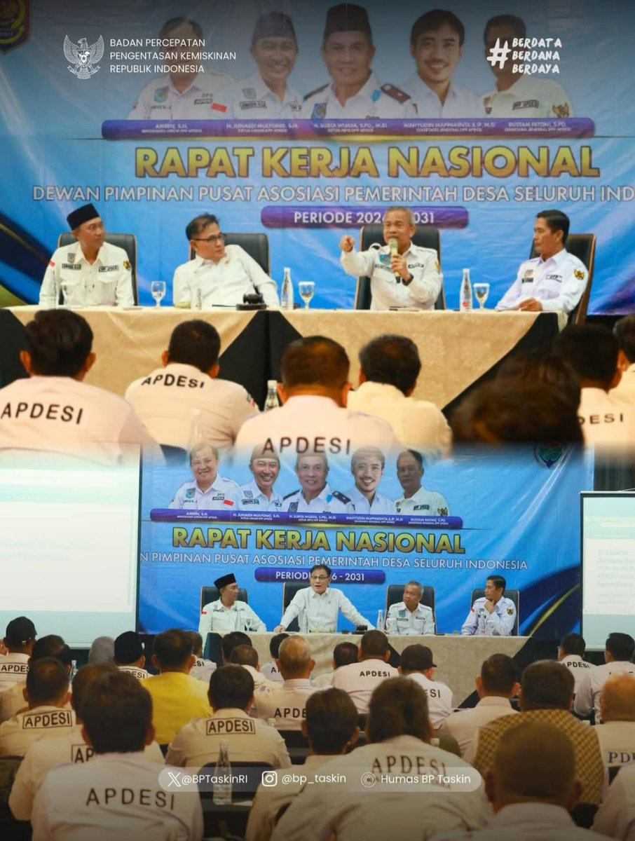 Desa bukan lagi objek, tapi subjek Di Rakornas APDESI Kepala BP Taskin Budiman Sudjatmiko tegaskan desa sebagai pusat orkestrasi pengentasan kemiskinan. Ekonomi harus tumbuh dari bawah untuk kemandirian bangsa