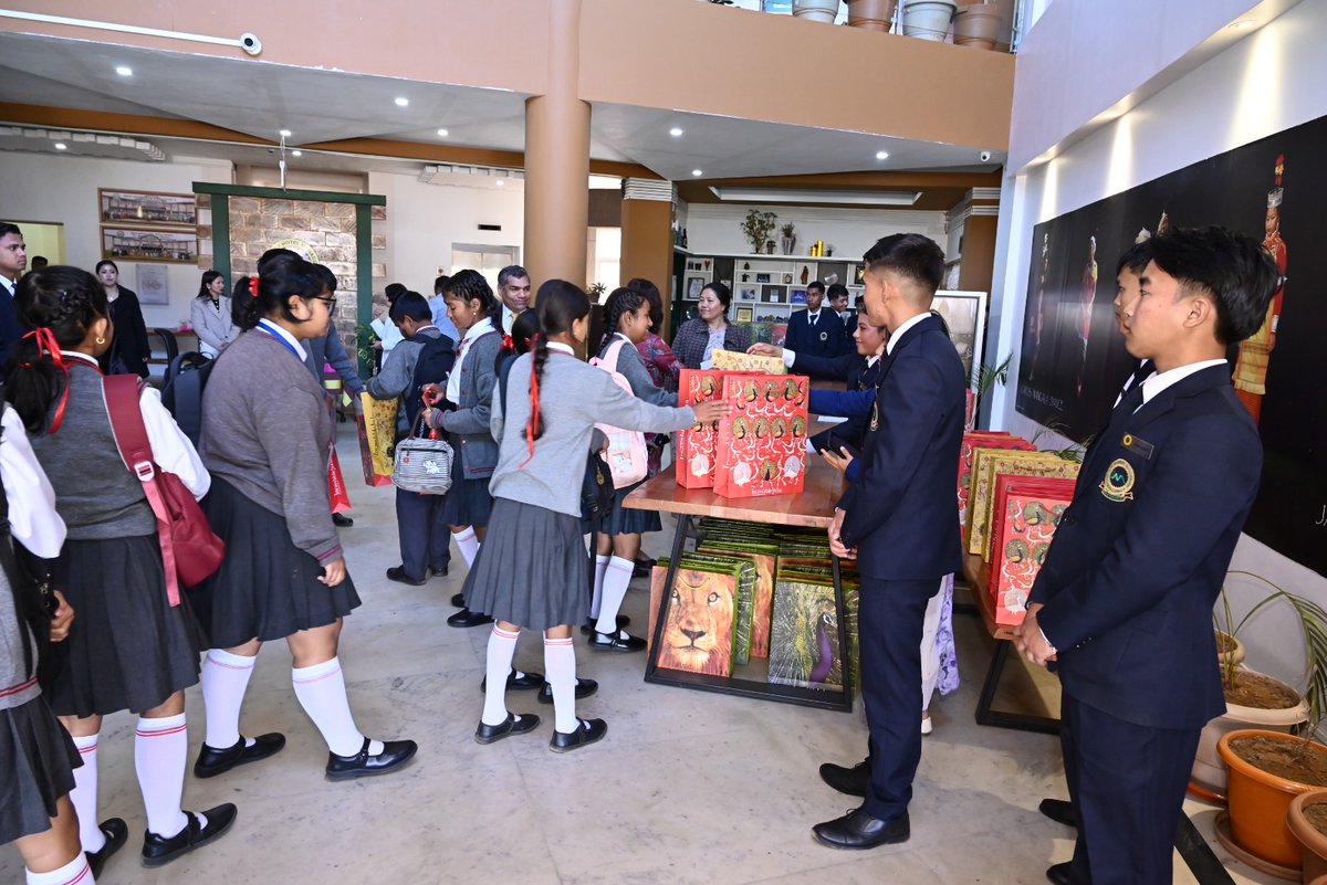 Ministry of Tourism,GoI(NE),with Indiatourism Guwahati,Indiatourism Shillong &amp; IHM Shillong hosted Tourism Education Expo&amp; #DekhoApnaDesh Brochure Award Ceremony (18.02.26). Chief Guest Dr.R.K.Suman inspired KV&amp; JNV students across NE to explore careers in tourism &amp; hospitality.