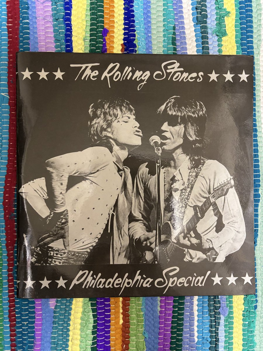 RT @katsu_takagi: The Rolling Stones『Philadelphia special』入手
