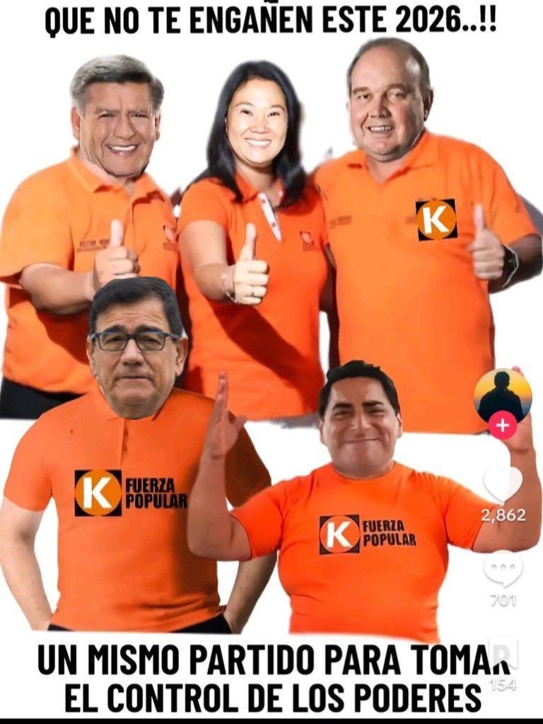 <a href="/altuvePE/">Fernán Altuve</a> Jajajajja y tú dijiste “acá la hacemos” jajajaja
FUJIMORISTA FARSANTE.
#PorEstosNo2026