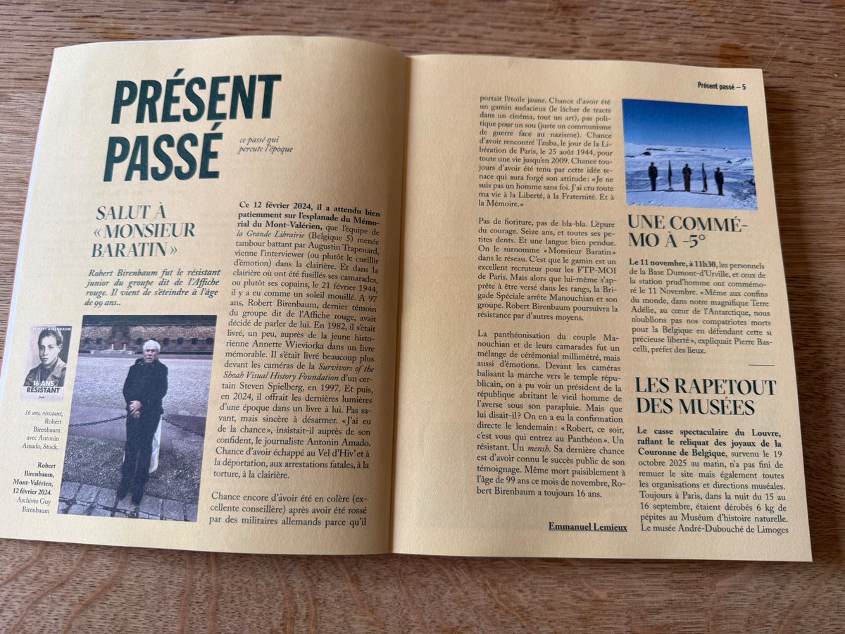 guybirenbaum's tweet image. Merci à la magnifique revue "La grande mémoire" et @LemieuxEmmanuel pour cet hommage sincère à Robert Birenbaum #akapapa. 
Si vous ne connaissez pas encore cette revue, elle est disponible en librairies et sur rio-bravo.fr.