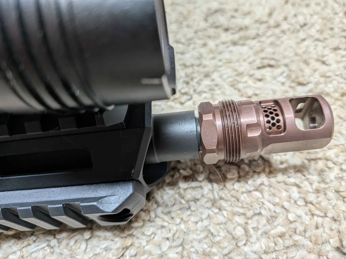 Was this muzzle device worth $150?  Only time will tell...