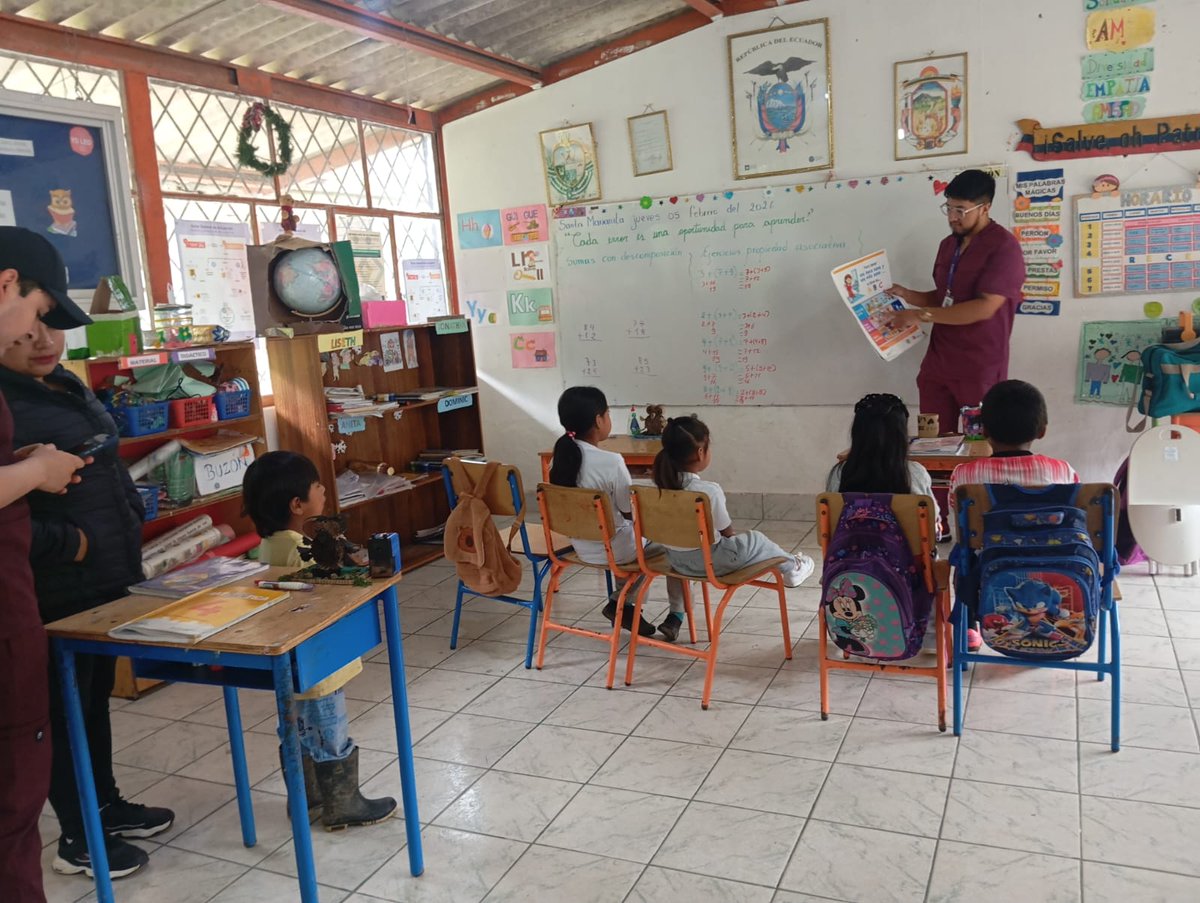 #Mira | El puesto de salud Río Blanco realizó controles escolares, visitas domiciliarias y vacunación contra la influenza, fortaleciendo la prevención en la comunidad. #ElNuevoEcuador