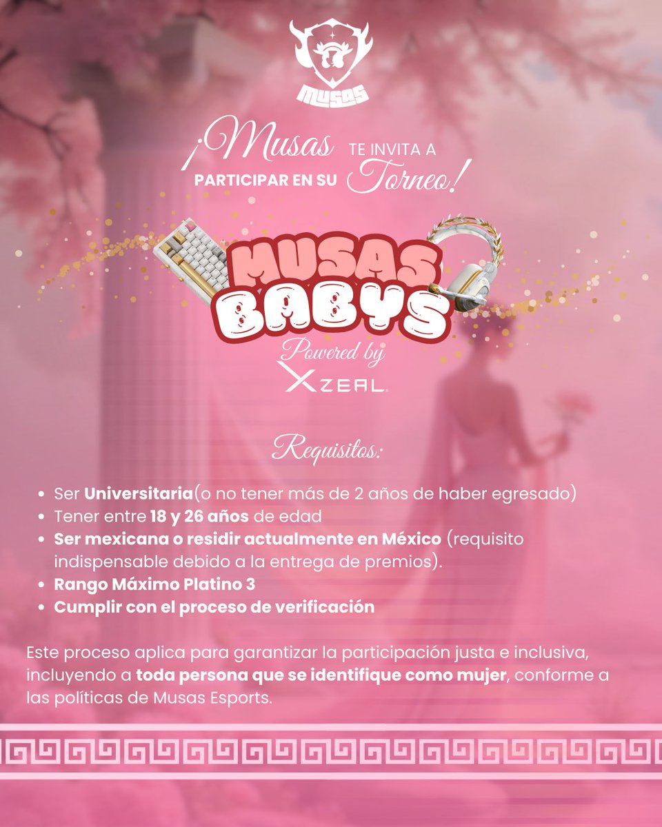 MUSAS Esports Femenil Universitario tweet media