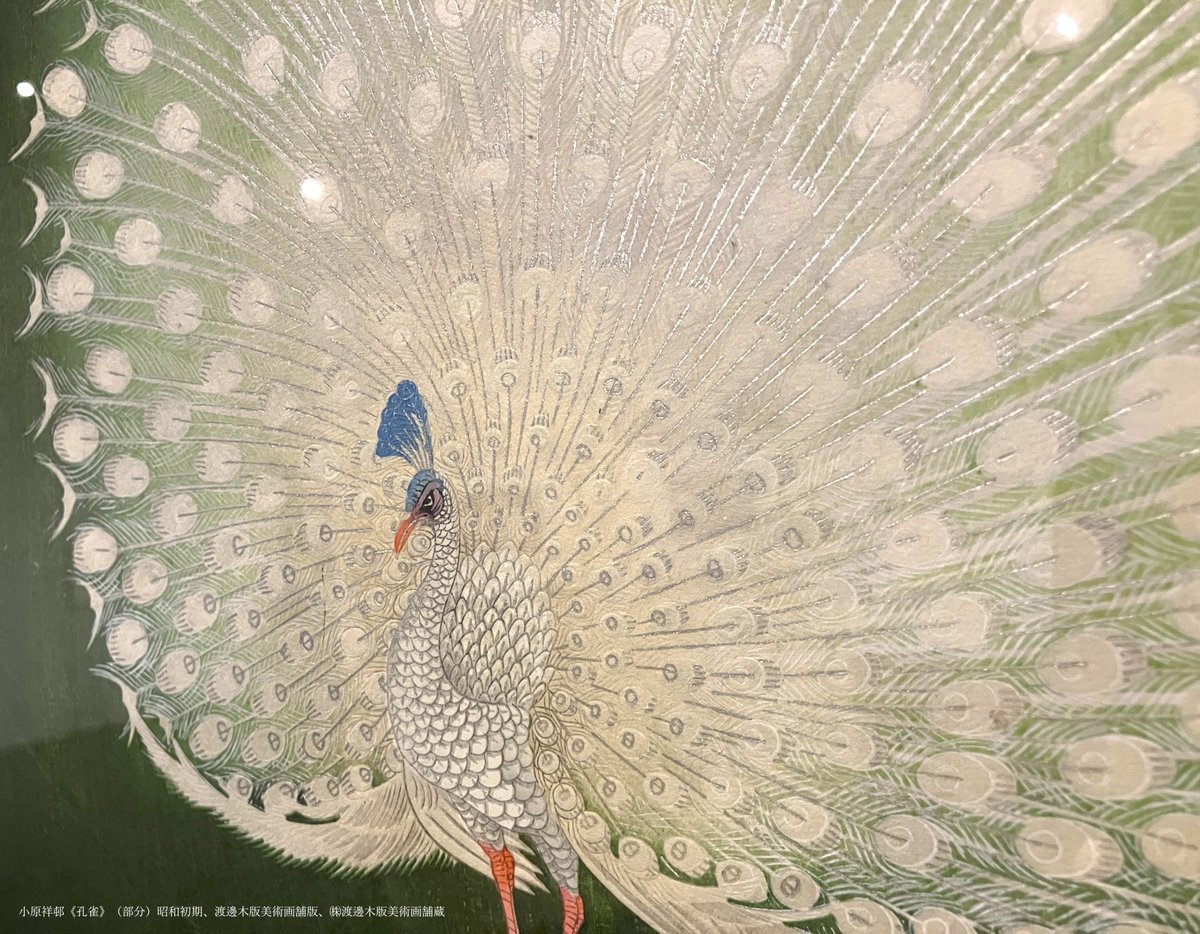 ここに注目！👀 【THE 新版画 版元・渡邊庄三郎の挑戦】 小原祥邨