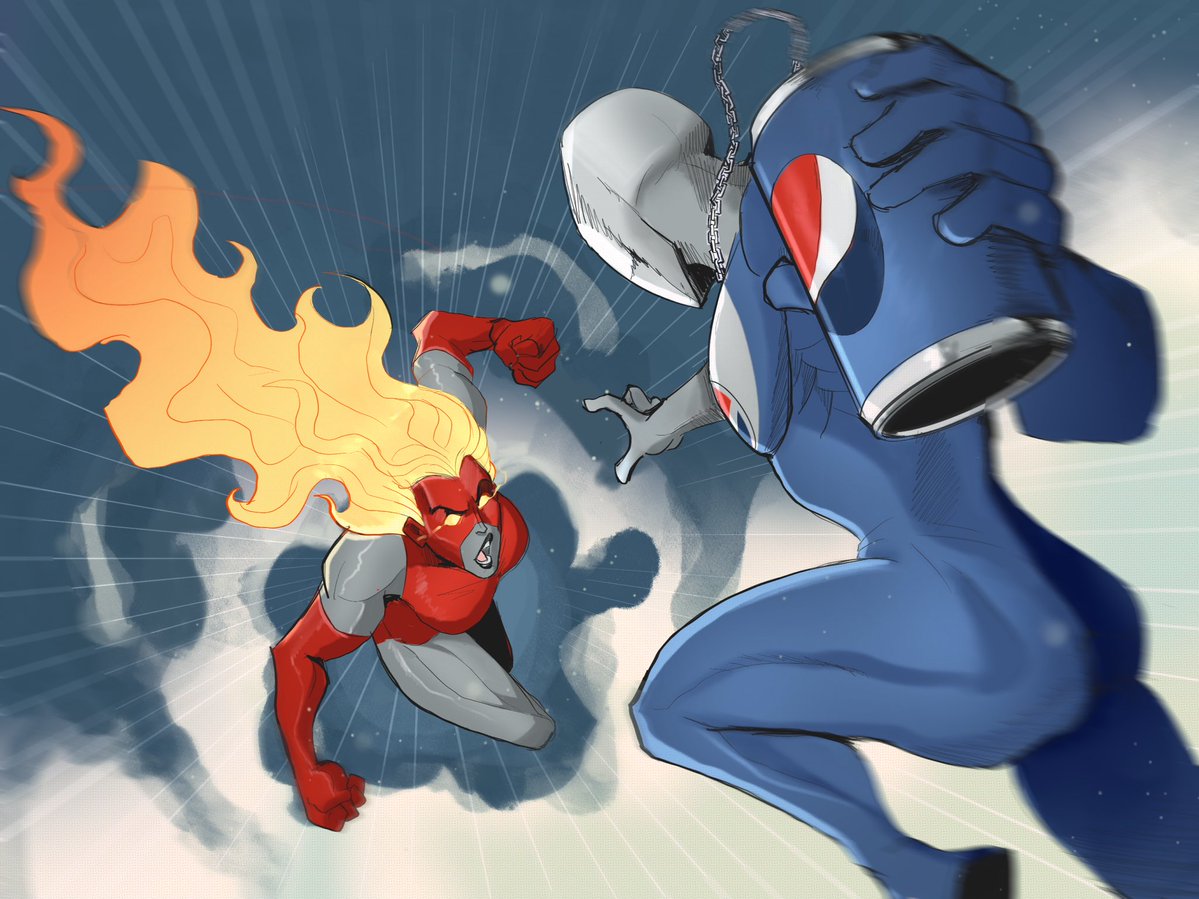 Había potencial de pelea épica.