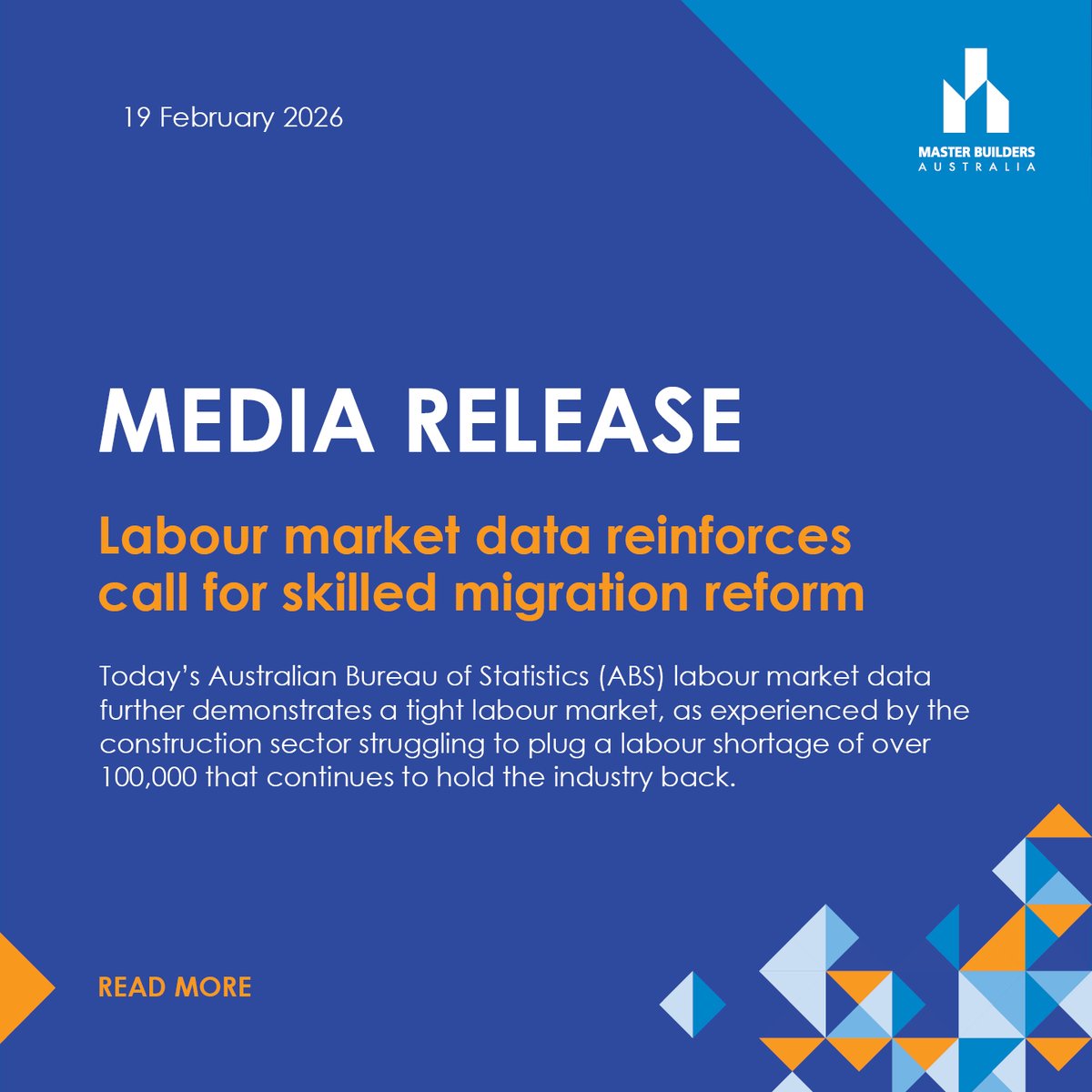 Master Builders Australia tweet media