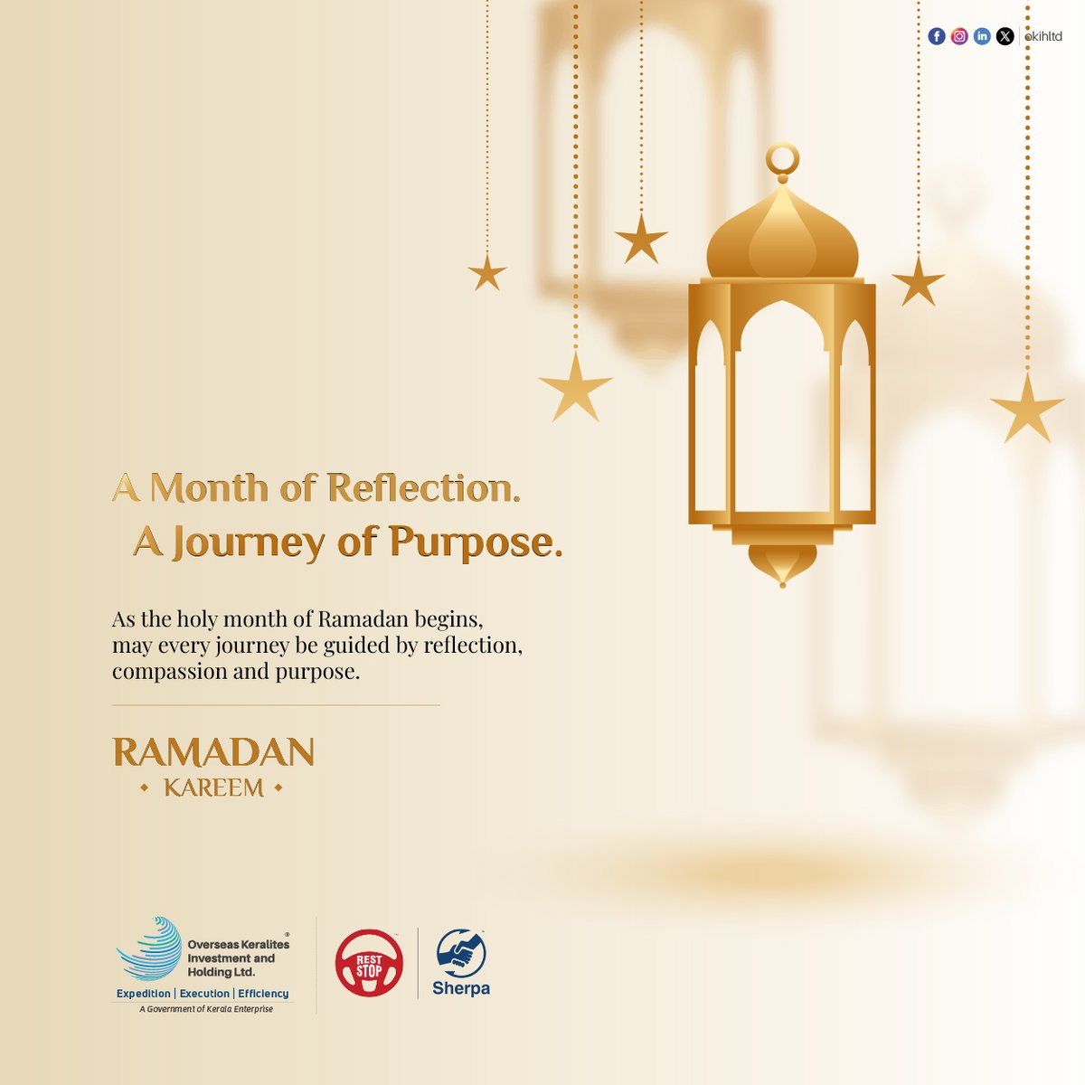 okihltd's tweet photo. Ramadan Mubarak! Wishing all a month filled with blessings, health, and happiness. https://t.co/pXgFQmpVE2