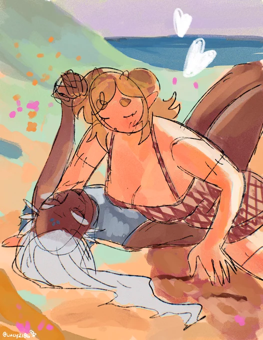 Lovers #oc #drawing