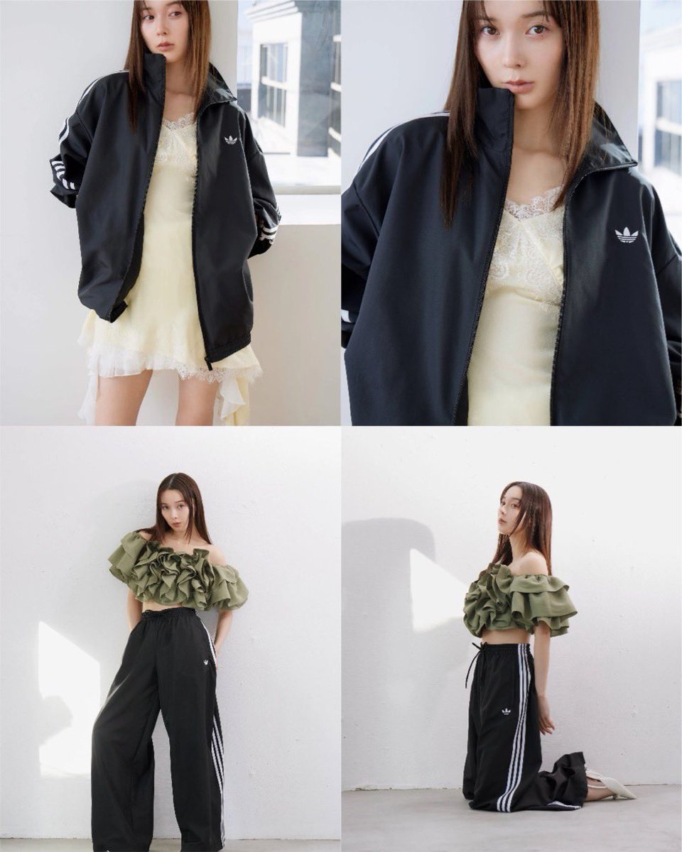 SNIDEL x adidas スペシャルコレクション全6型が国内2月20日（金）AM0