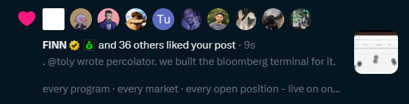 Percolator Vision tweet media