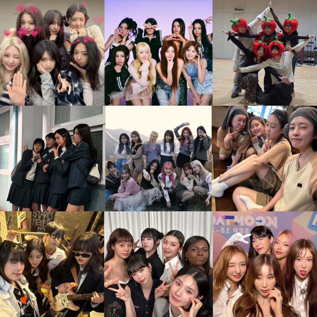 izgonera's tweet image. iz*one variants 🫶🏻