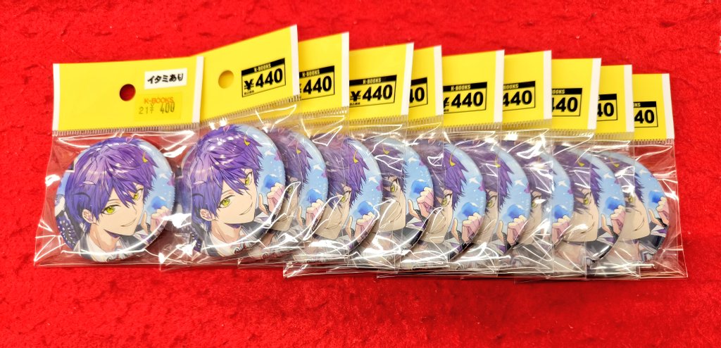 入荷情報】にじさんじ ◇剣持刀也誕生日グッズ2024 ・缶バッジ・チェキ