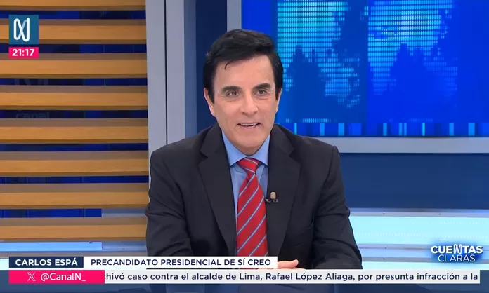 PKN2023's tweet photo. 🇵🇪 Mi caballo ha resucitado.
Ni Keiko ni López Aliaga.
Carlos Espá es el único que no lleva senadores ni diputados. https://t.co/J2vsJmb4KM