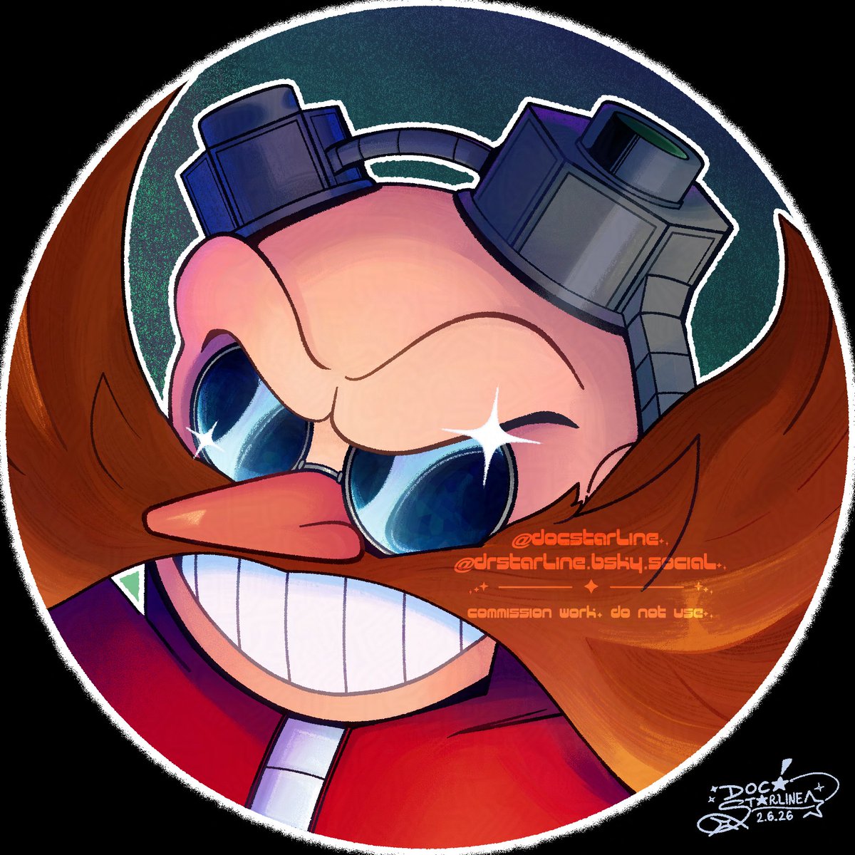 DocStarline's tweet photo. Fully rendered PFP c★mmission for @doc_robeatnic ! Thank you so much!! 💙🧪✨ https://t.co/wScVaYIEeF
