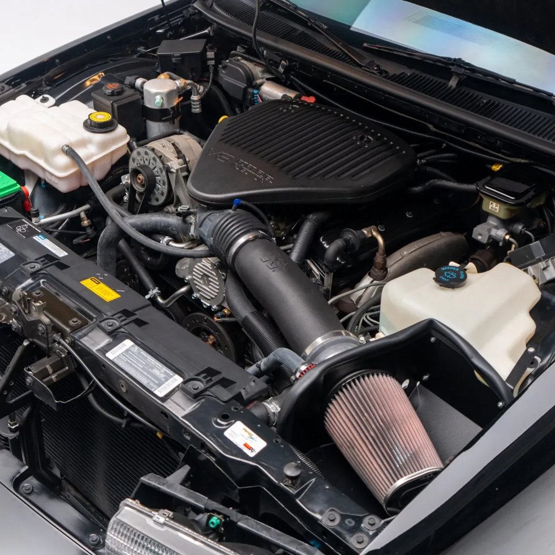Bringatrailer's tweet photo. This 1995 Chevrolet Impala SS remained with its original owner from new until they later gifted it to their son, from whom the current owner purchased it in 2021. Showing 4,100 miles, it's listed now on BaT! 

https://t.co/FISDIexQiY https://t.co/fk8zet0RXz