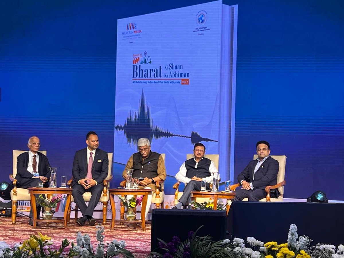 Honoured to support Jewels of India by Maneesh Media.  
As Innovation Partner, Brandworks Technologies Private Limited joined Nikita Kumawat and Ishwar Kumhar in sharing insights on sovereign AI, India’s growth, and building secure full-stack AI for global scale.

#JewelsOfIndia