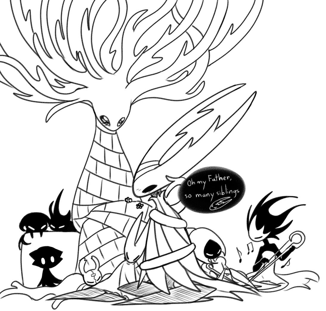 milwkwy_art's tweet photo. The good timeline
#hollowknight #silksong #thehollowknight #theknight #lace #phantom #whitelady #HollowknightHornet #greenpathvessel #lostkin https://t.co/mNlwvFlPhR