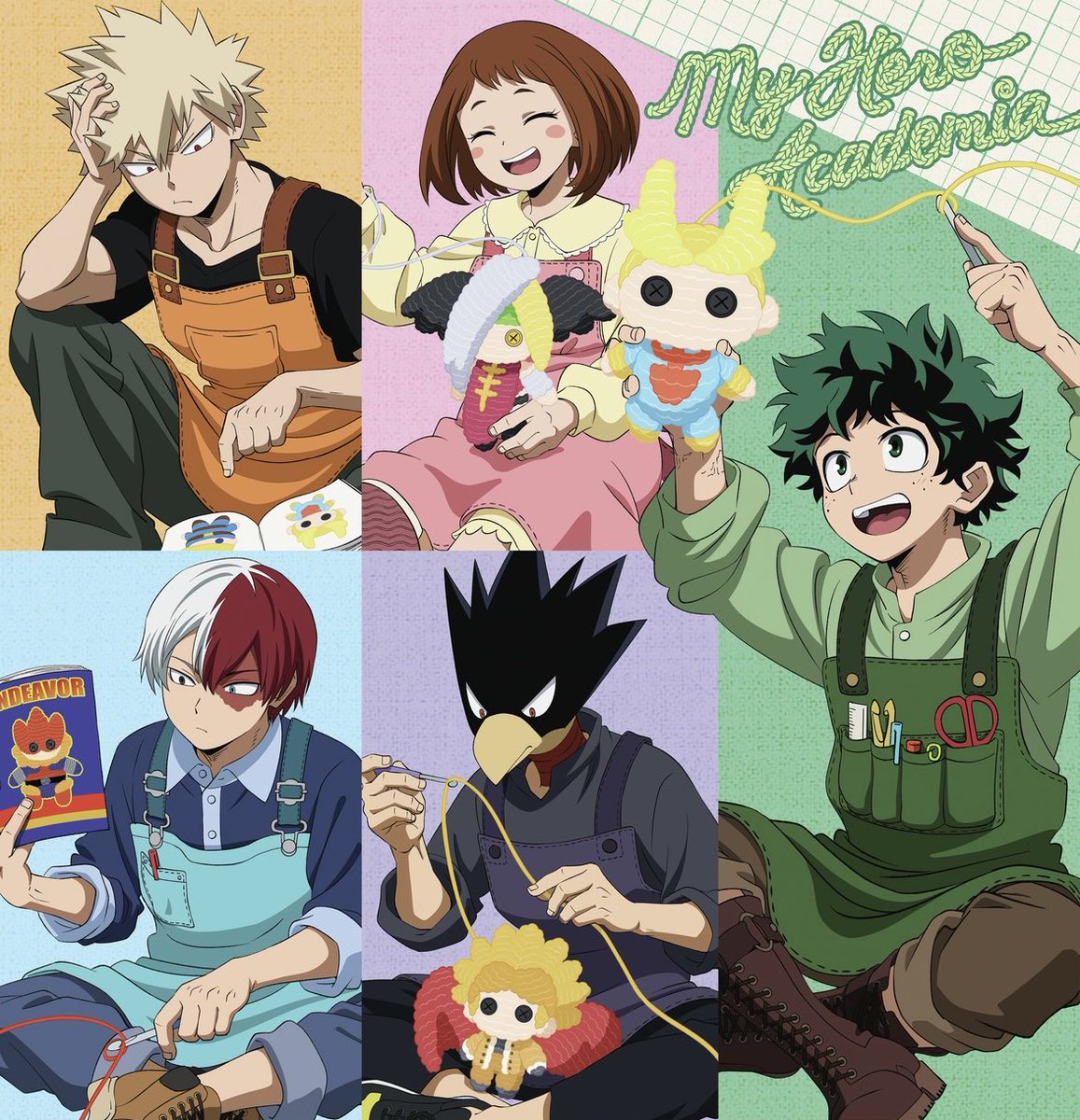 僕のヒーローアカデミア 編め！あみぐるみ 描き下ろしグッズ 各