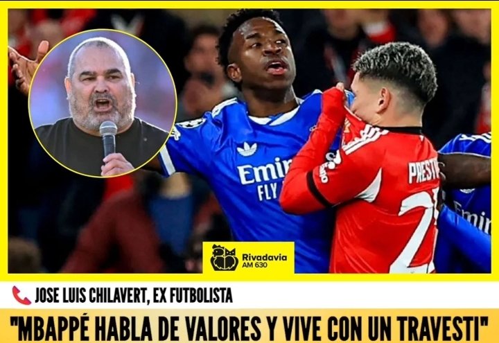 Le Hablan a Chilavert para que diga que el argentino Prestianni no es racista y le acompleta con homofobico.🤦🏾‍♂️🇦🇷
#Argentina 
#Prestianni 
#Chilavert