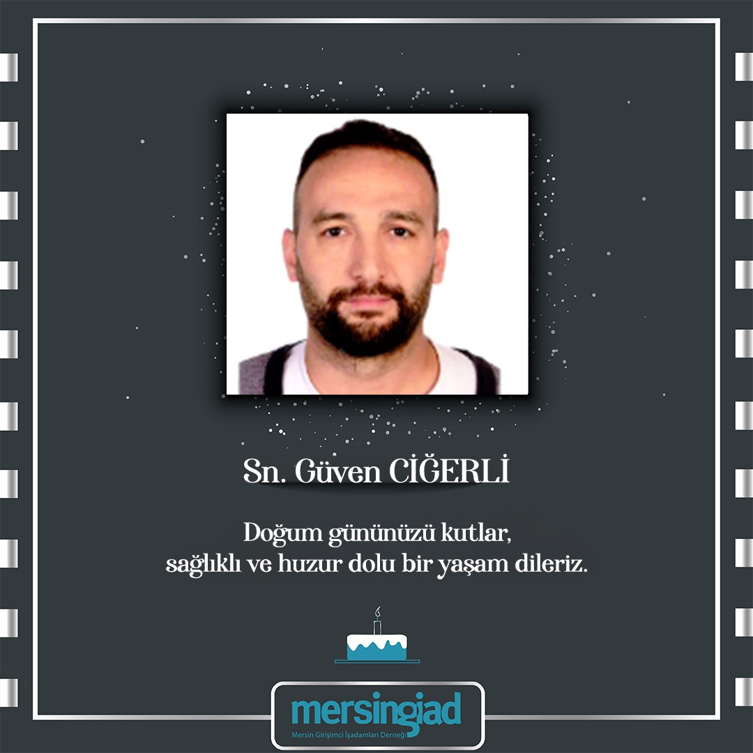 Değerli üyemiz Sn. Güven CİĞERLİ Beyefendinin doğum gününü kutlar, sağlıklı ve huzur dolu bir yaşam dileriz. 🎂

<a href="/ademyg/">Adem YÜKSELGÜNGÖR</a>
#mersingiad