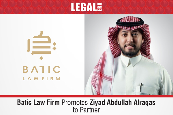 LegalEraGlobal's tweet photo. Batic Law Firm Promotes Ziyad Abdullah Alraqas to Partner

Link to read full News: https://t.co/U8FBLIkLSU

#LegalEra #LegalUpdates #BaticLawFirm #ZiyadAbdullahAlraqas #PartnerPromotion https://t.co/9XzdB8E09z