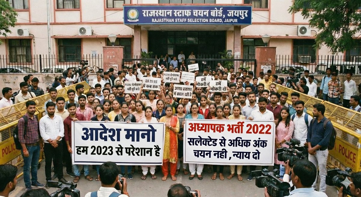 <a href="/HANUMANKISAN/">HANUMAN KISAN</a> #REET_L2_2022_अधिक_अंक वालो को लगभग साल भर हो गया परेशान होते हुए लेकिन भाई जी आपके द्वारा उनका साथ नहीं दिया जा रहा ह क्यों??

जबकि माननीय SC,HC ने 2012 के अधिक अंक वाले बच्चों को नियुक्ति के सुप्रीमआदेश दे दिए हैं 
भाई जी आपसे सहयोग अपेक्षित था लेकिन आप चुप हो क्यों?