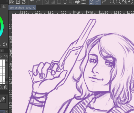 Wip, wip, wip. Re-doing old art is the best to warm up.

#funghoul #mcr #dangerdays #wipart