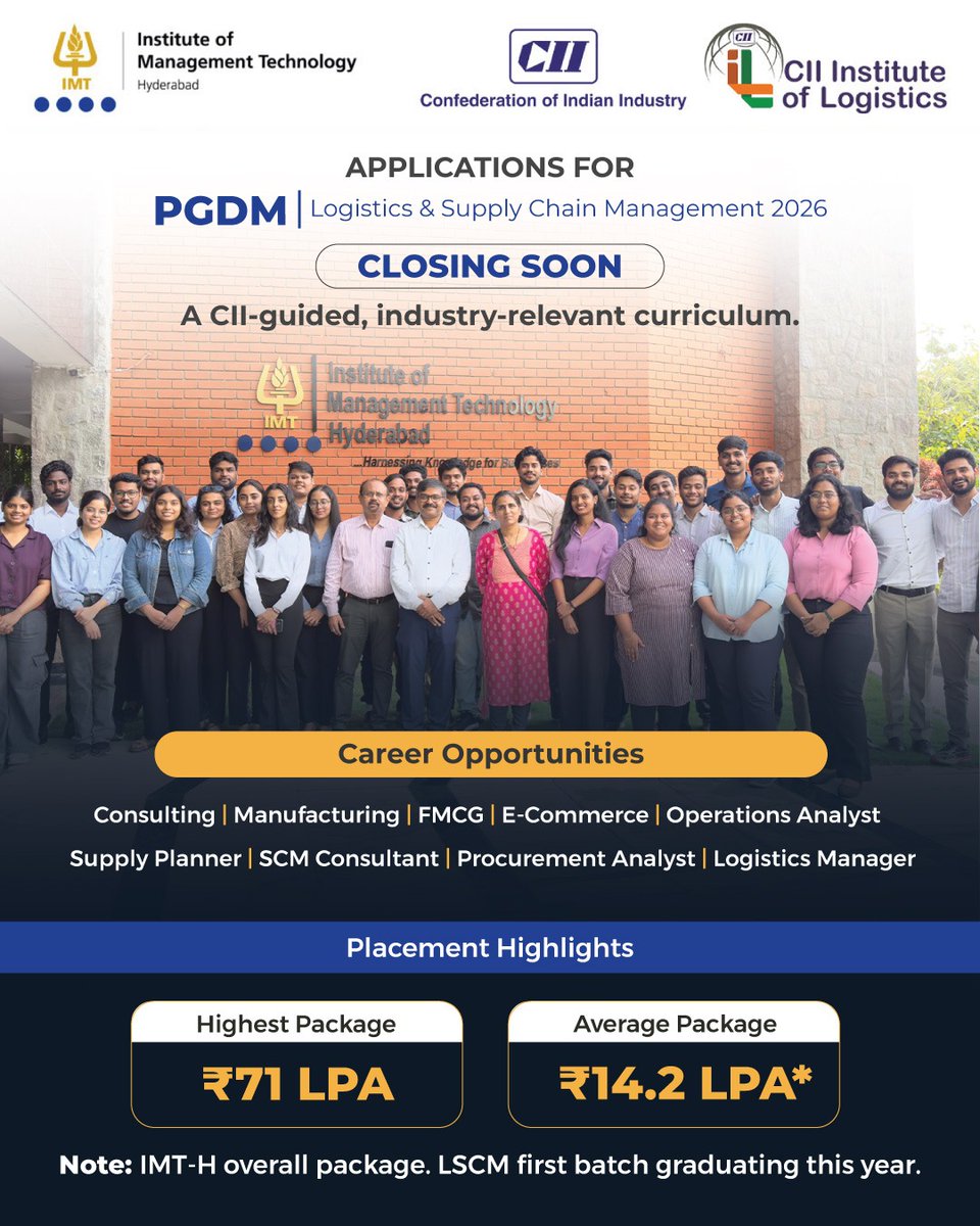 IMT Hyderabad tweet media
