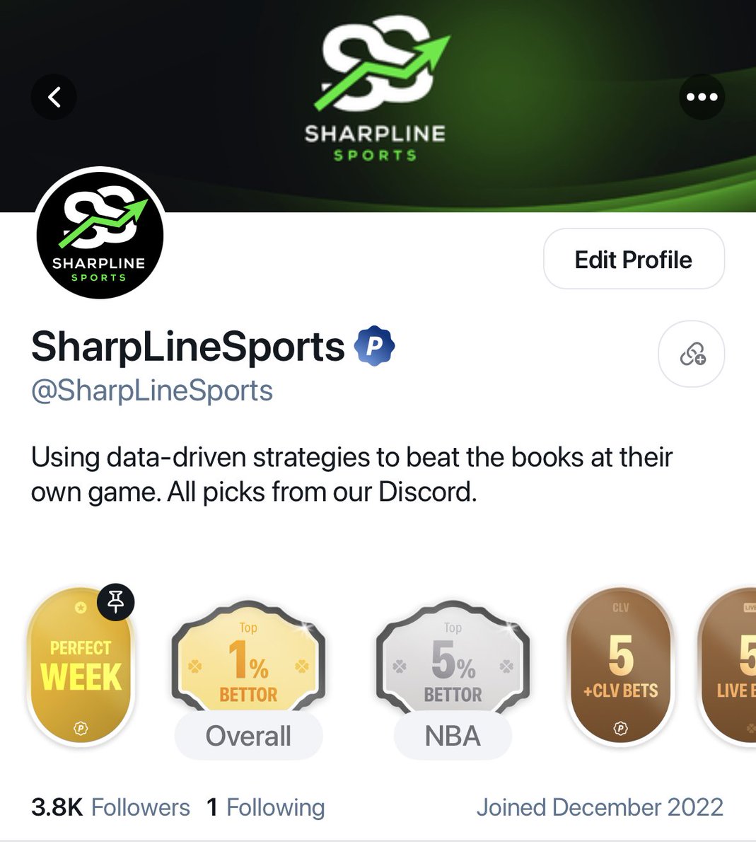 SharpLine Sports tweet media