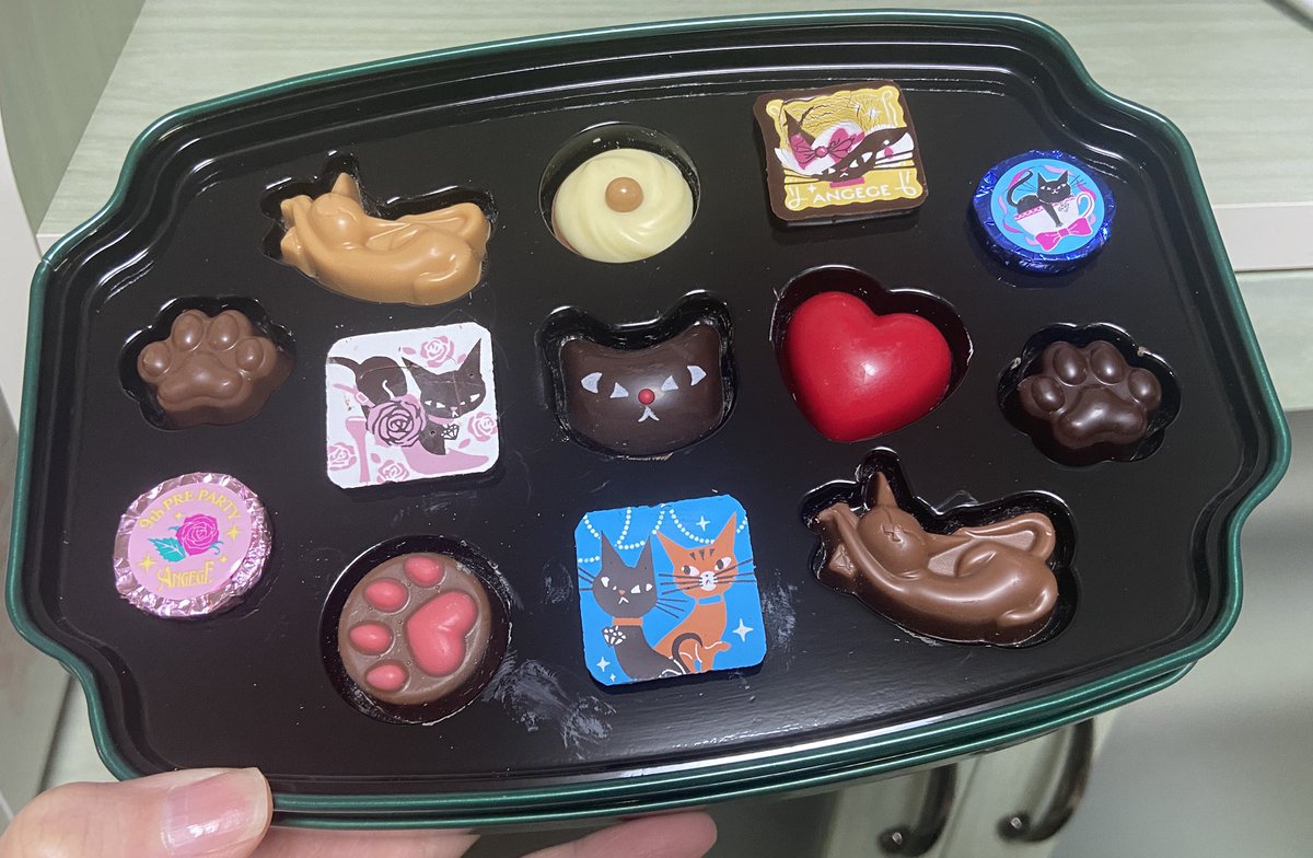 そういえば今年のバレンタインは大好きな黒ねこ意匠さんパッケージの