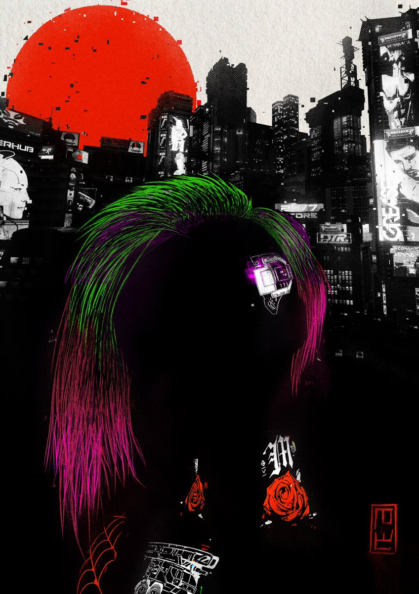 Underwater where thoughts can breathe easy 
Judy Alvarez 
#Cyberpunk2077 #procreate #JudyAlvarez