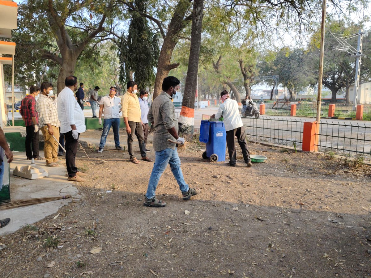 On the occasion of Swachhta Pakhwada Special Cleanliness Drive campaign from 16th February 2026 to 28th February 2026 , Day 03 (18.02.2026) planned for Mass cleanliness drive by the employees of FCI will be held in the vicinity of office (All FCI Offices).DO NALGONDA ,TELANGANA .