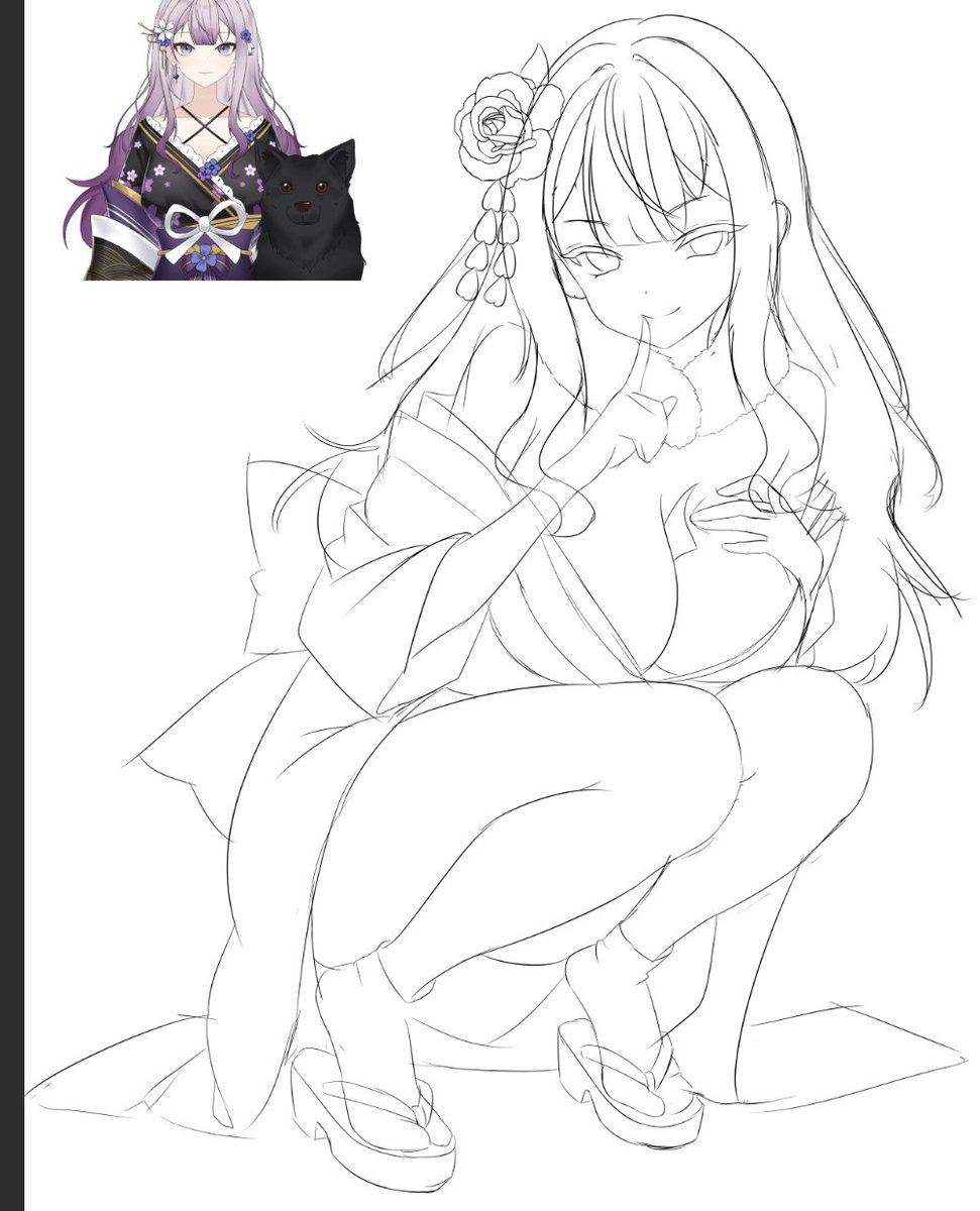 Chiyo ch.千代剎那 繪圖勢HKVArtist Vgen委託開放中 tweet media