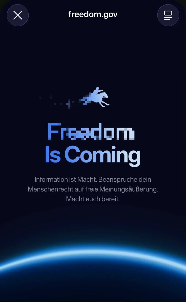 Eine fremde Macht greift uns an!
Direkt in unseren Köpfen.
Schaut euch diesen Screenshot an! 
Mit Cowboy, wie eine Marlboro-Werbung. Doch diesmal geht es nicht um unsere Lungen, sondern unser Denken, um unser Sein.
Es sind ausgerechnet die USA unter ihrem rechtsnationalen