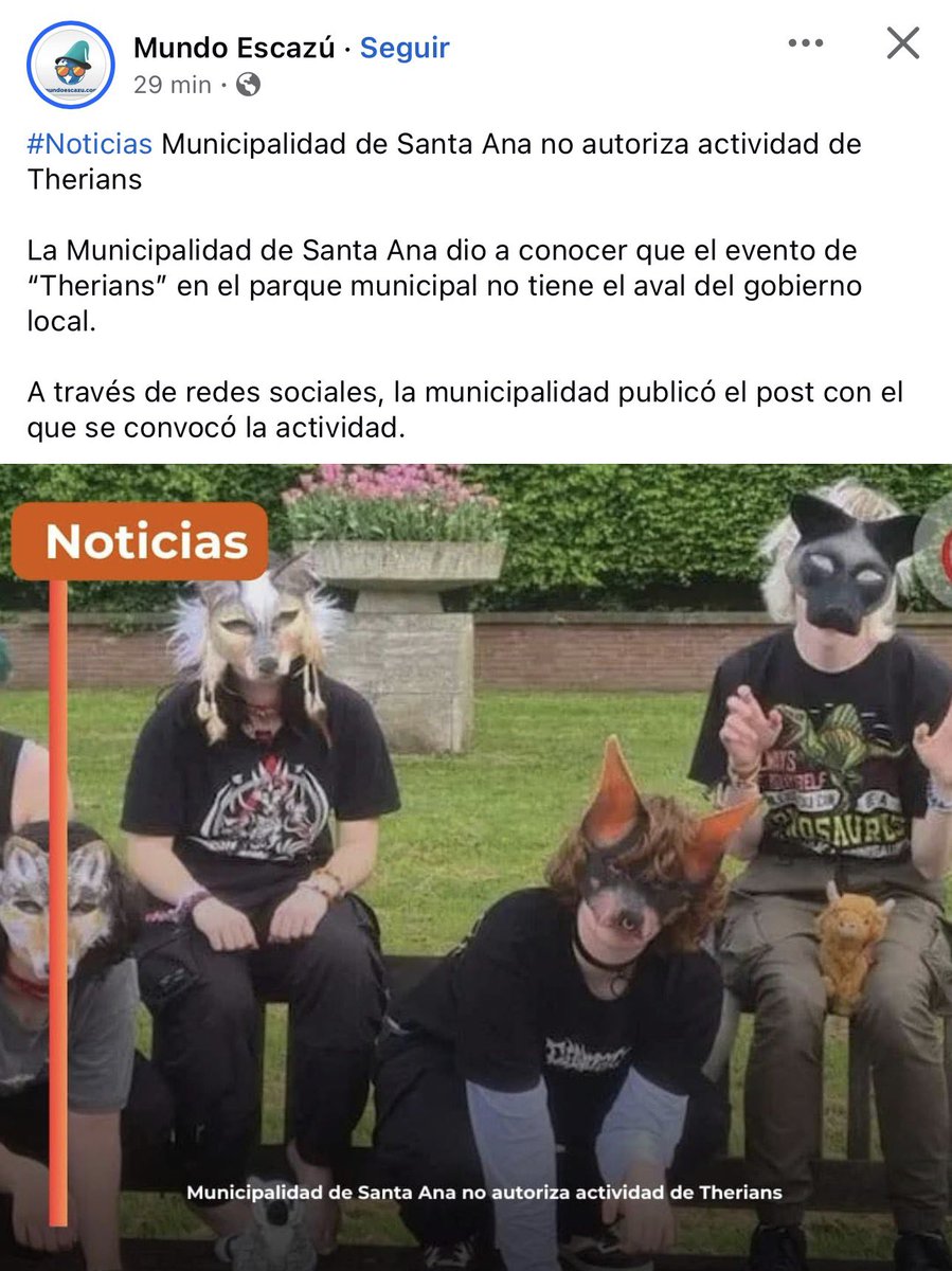 Los therian se están convirtiendo en los metaleros de los 90s versión 2026. Solo falta que reaparezca Fishman o algún culto y les de cacería 🤣