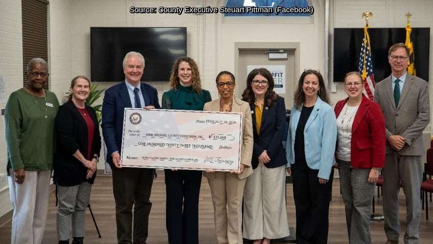 County Executive Steuart Pittman Announces Over $8 Million in Federal Funding for Anne Arundel Public Safety, Infrastructure, and Community Programs

reportannapolis.com/2026/02/county…