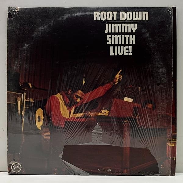 Rare!!【極美盤】オリジナル JIMMY SMITH Root Down - Live! ('72