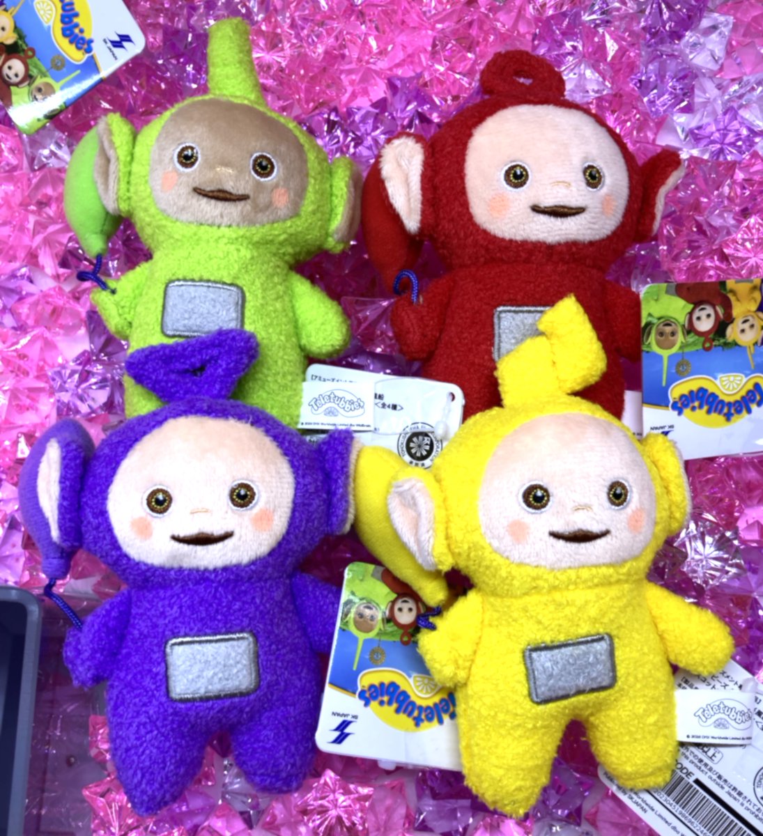 景品情報】 テレタビーズデフォルメ風船マスコットボールチェーン入荷